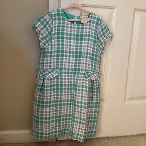 Beaufort bonnet girls plaid dress size 12